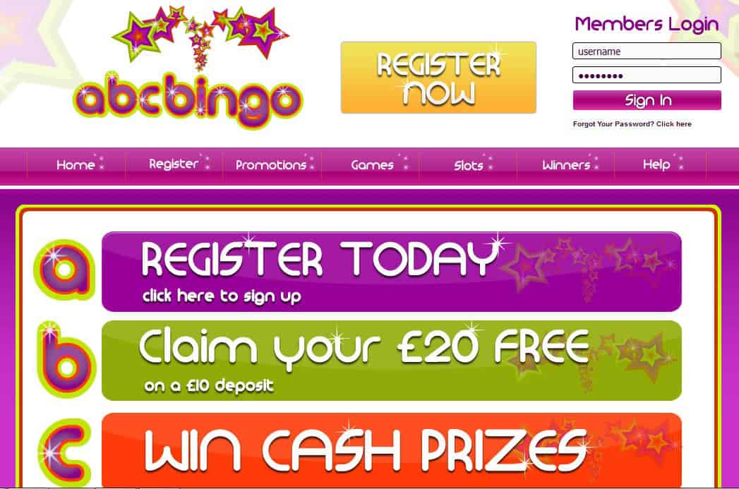 ABC Bingo – Review and Promotions