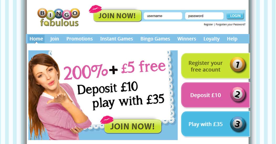 Bingo Fabulous – Review and Promotions
