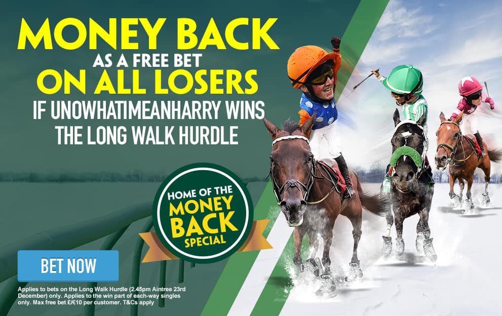 Which Bookmakers offer Money Back Specials for existing customers?